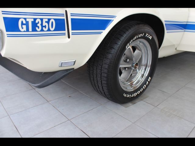 1969 White Ford Mustang Coupe