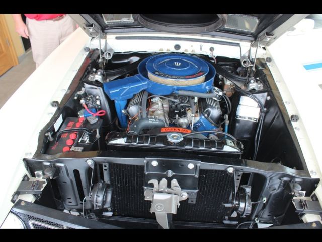 1969 White Ford Mustang Coupe