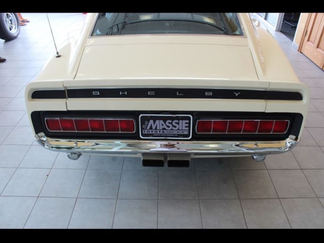 1969 White Ford Mustang Coupe