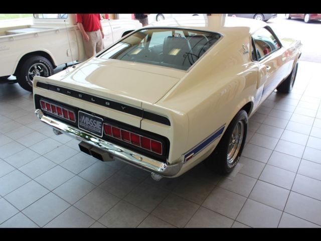 1969 White Ford Mustang Coupe