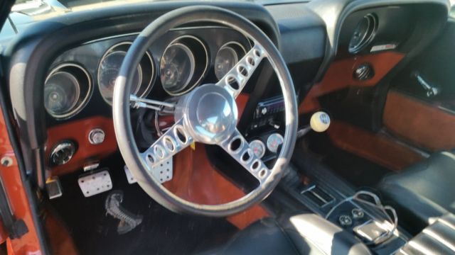 1969 Black Ford Mustang Fastback