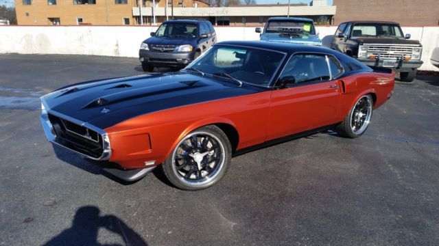 1969 Black Ford Mustang Fastback