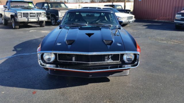 1969 Black Ford Mustang Fastback