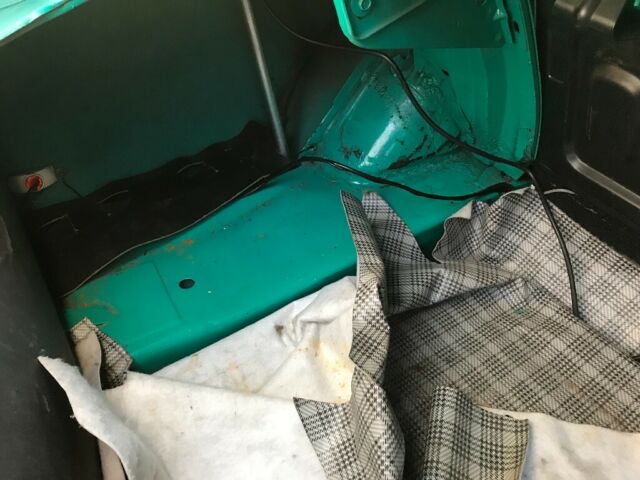 1969 Grabber green Ford Mustang Fastback