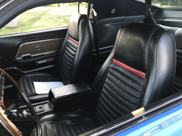 1969 Blue Ford Mustang Fastback