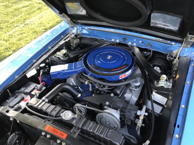 1969 Blue Ford Mustang Fastback