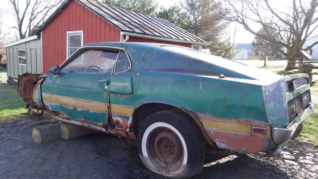 1969 SILVER JADE Ford Mustang Fastback