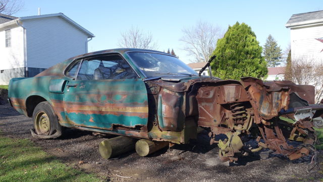 1969 SILVER JADE Ford Mustang Fastback