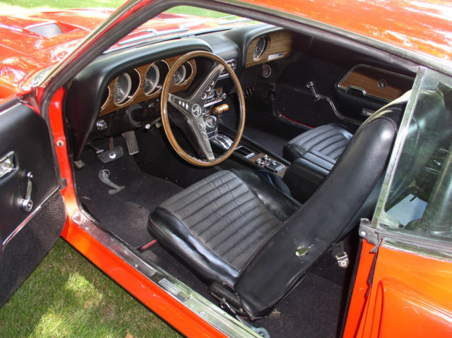 1969 Red Ford Mustang Fastback