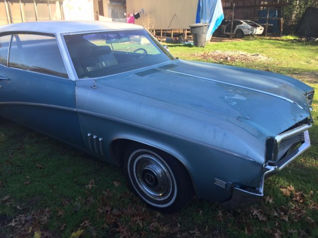 1969 Blue Buick Skylark Coupe