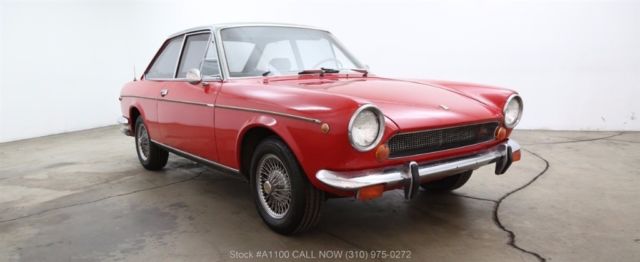 1969 Red Fiat 124 AC