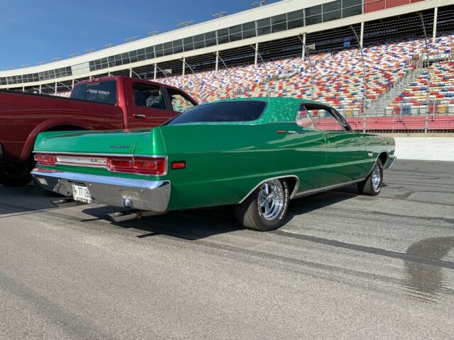 1969 Green Plymouth Fury Coupe