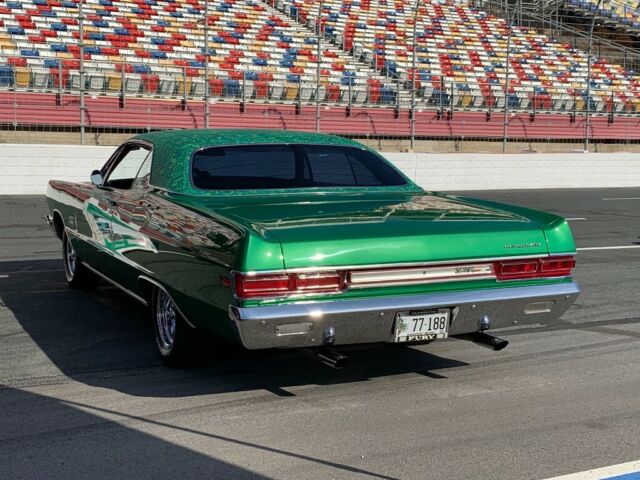 1969 Green Plymouth Fury Coupe