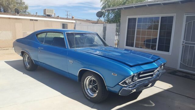 1969 Blue Chevrolet Chevelle