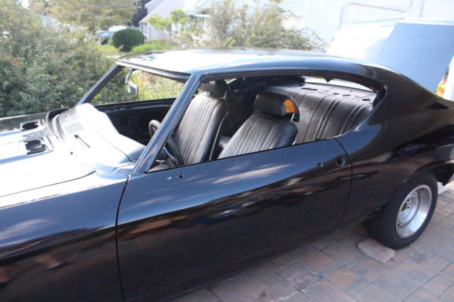 1969 Black Chevrolet Chevelle Coupe