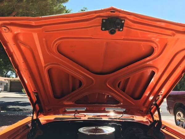 1969 Orange Chevrolet Chevelle Coupe