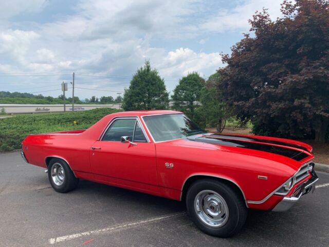 1969 Red Chevrolet El Camino El Camino