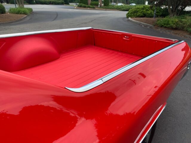 1969 Red Chevrolet El Camino El Camino