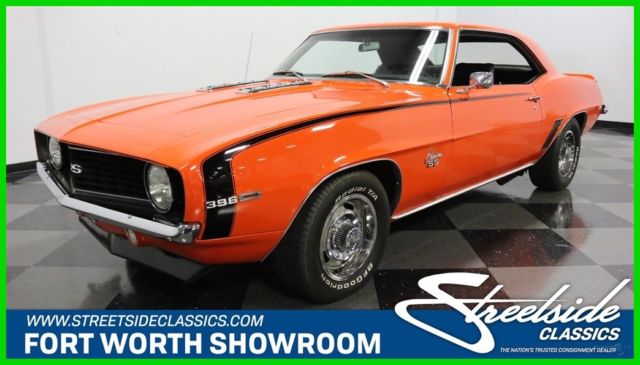 1969 Orange Chevrolet Camaro