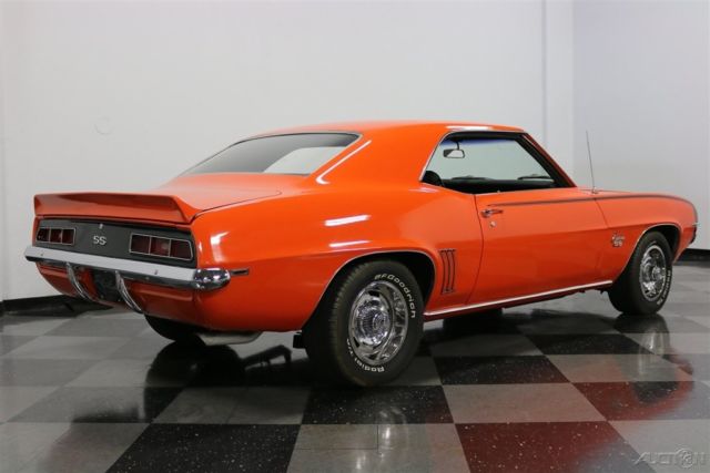 1969 Orange Chevrolet Camaro