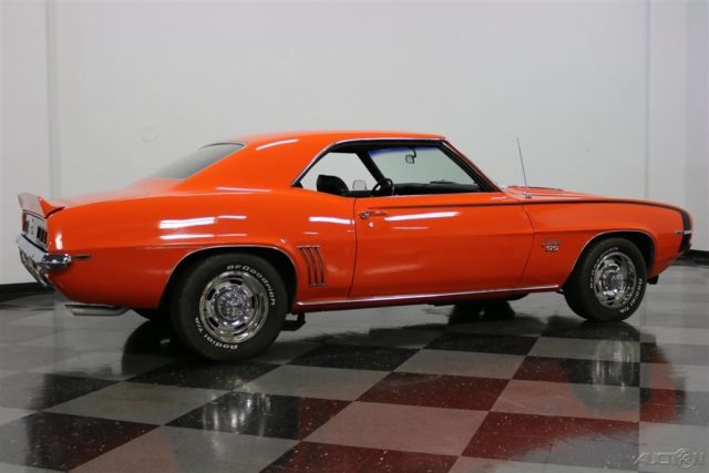 1969 Orange Chevrolet Camaro