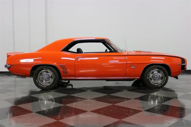 1969 Orange Chevrolet Camaro