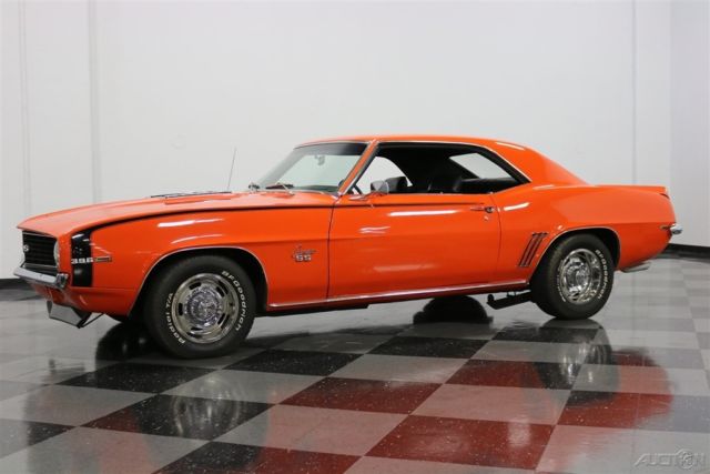 1969 Orange Chevrolet Camaro