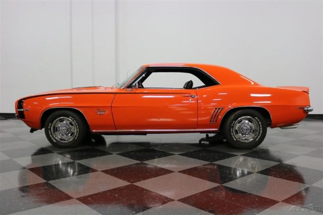 1969 Orange Chevrolet Camaro