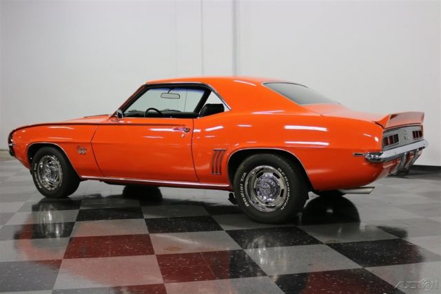 1969 Orange Chevrolet Camaro