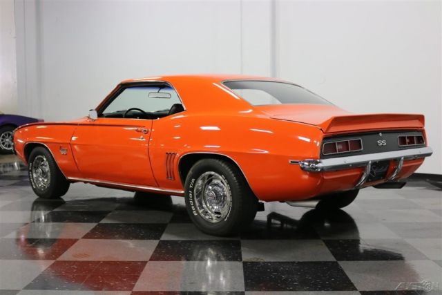 1969 Orange Chevrolet Camaro