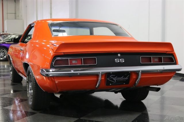 1969 Orange Chevrolet Camaro
