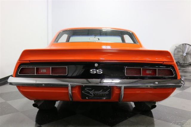 1969 Orange Chevrolet Camaro