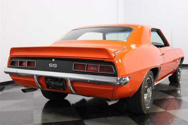 1969 Orange Chevrolet Camaro
