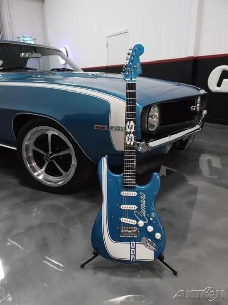 1969 Orange Chevrolet Camaro