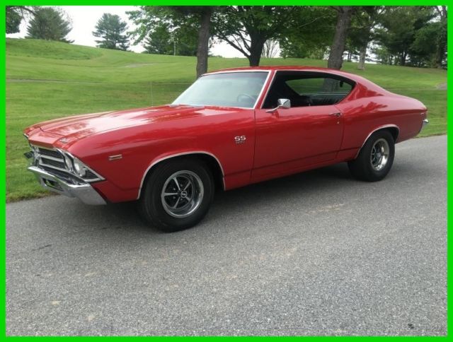 1969 Red Chevrolet Chevelle Coupe