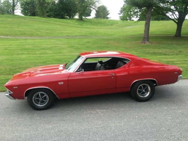 1969 Red Chevrolet Chevelle Coupe