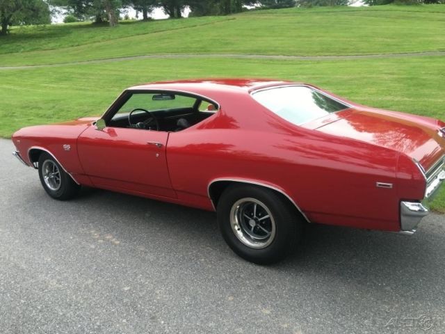 1969 Red Chevrolet Chevelle Coupe