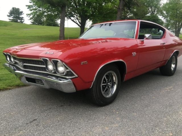 1969 Red Chevrolet Chevelle Coupe