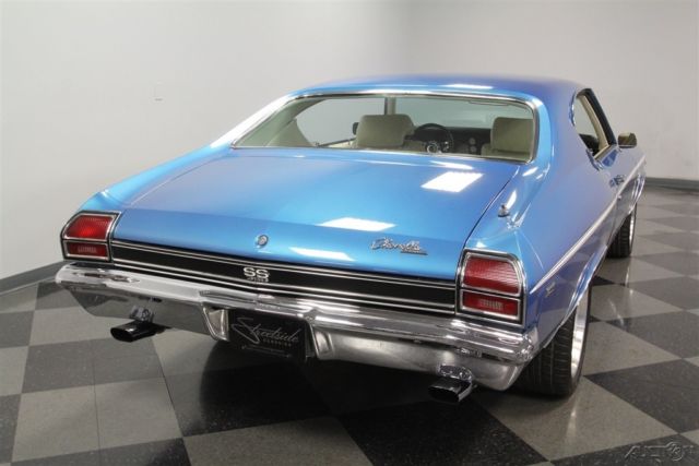1969 Blue Chevrolet Chevelle