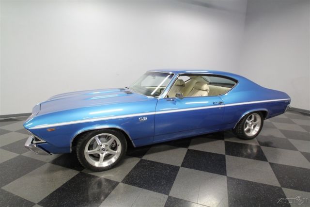 1969 Blue Chevrolet Chevelle