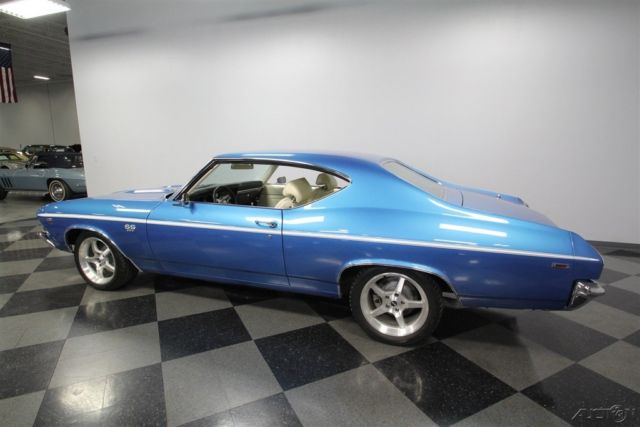 1969 Blue Chevrolet Chevelle