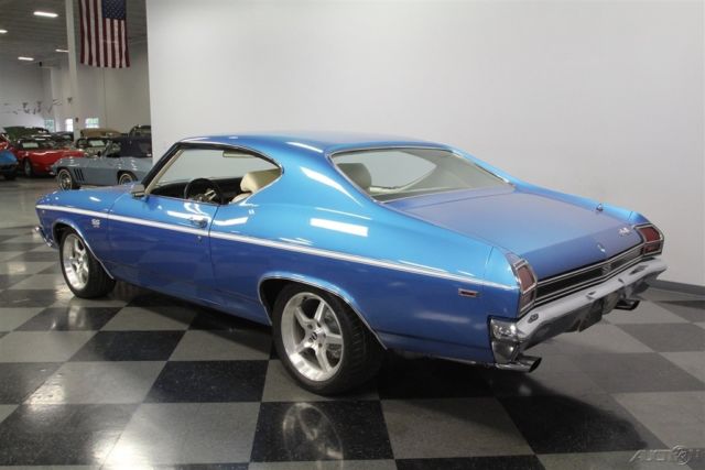 1969 Blue Chevrolet Chevelle