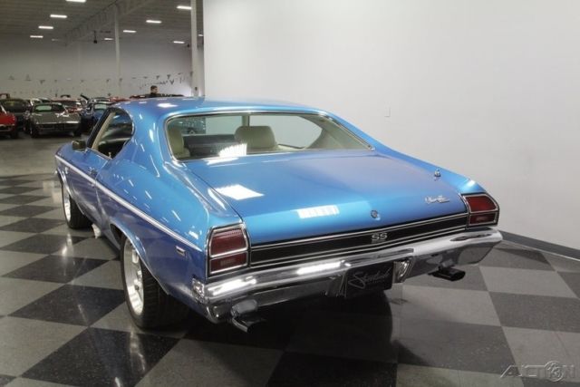 1969 Blue Chevrolet Chevelle