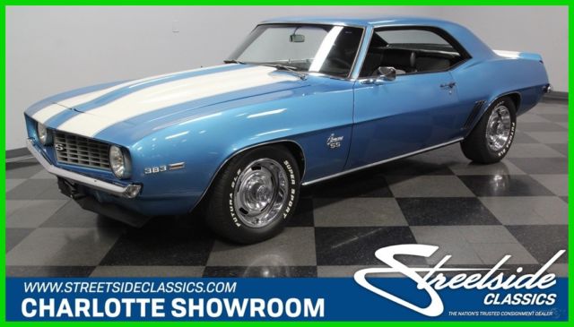 1969 Blue Chevrolet Camaro