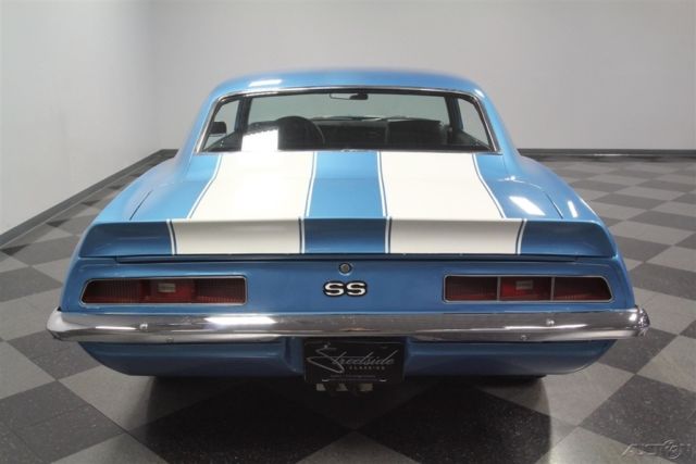 1969 Blue Chevrolet Camaro