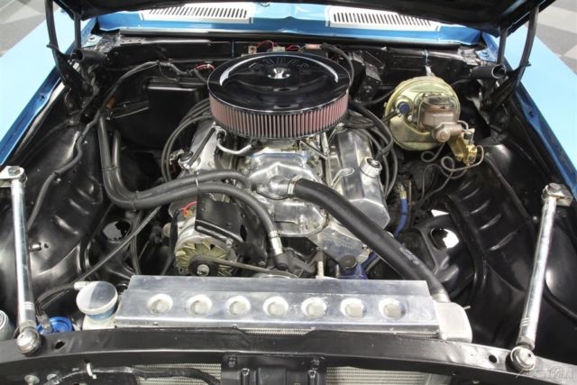 1969 Blue Chevrolet Camaro