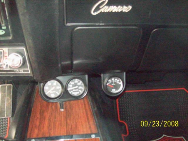 1969 Black & Sunset Red Chevrolet Camaro Coupe