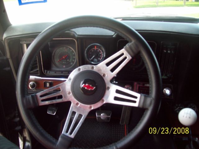 1969 Black & Sunset Red Chevrolet Camaro Coupe