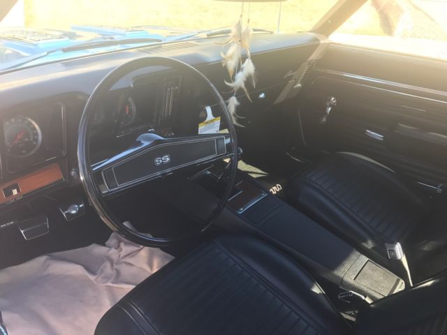 1969 Blue Chevrolet Camaro Coupe