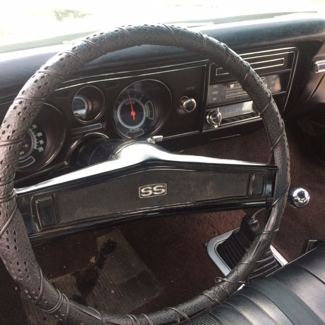 1969 Black Chevrolet Chevelle Coupe